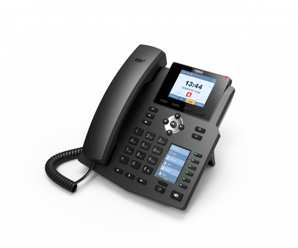 Fanvil X4 side view of IP Phone